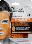 Niisutav kangasmask meestele L'Oreal Paris Men Expert Hydra Energetic, 32 g