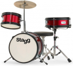Laste trummid Stagg TIM JR 3/12B RD