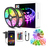 Led riba 5050 kaugjuhtimispuldiga Rgb