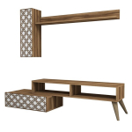 Elutoam&ouml;&ouml;bli komplekt Kalune Design 845(LII), pruun/valge