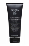 Puhastav n&auml;ogeel Apivita Black Detox, 150 ml