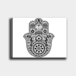 Reproduktsioon Hamsa amulett