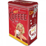 S&auml;ilituspurk sulguriga / &raquo;Hot Coffee Now&laquo;, Nostalgic-Art