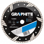 Teemantketas GRAPHITE 57H630 l&auml;bim&otilde;&otilde;t 230mm, Turbo