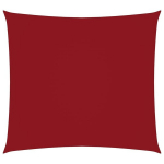 vidaXL oxford-kangast p&auml;ikesepuri, kandiline, 3 x 3 m, punane, Punane