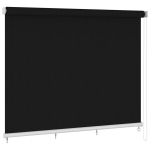 vidaXL v&auml;liruloo 350 x 230 cm, must, Juoda