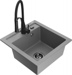 Graniidist k&ouml;&ouml;givalamu Mexen Vito koos segisti ja sifooniga, Grey+Black