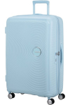 Suur reisikohverAmerican Tourister Soundbox Spinner Pastel Blue L, 77 cm, sininen