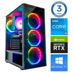 Arvuti INTOP i5-14400F 16GB DDR5 1TB SSD M.2 NVME+2TB RTX3050 6GB WIN11