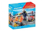 Playmobil klotsid 71826 Action Heroes 71826 Firefighter with Water Pump
