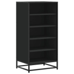 Kingariiul，jalatsiriiul，jalatsipink must 48x38x97,5 cm Engineered Wood CFE691423
