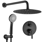 Varjatud Du&scaron;ikomplekt Rea Ontario Black 32X17X32Cm + Box