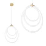 Rippvalgust Toolight Led G016-Cp Gold 44X38X44Cm