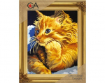 Kanvaa pildiga - tikkimiskomplekt, 22cm x 30cm, Collection D'Art, 6229K