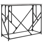 konsoollaud，kohvilaud, hall Sonoma tamm, 100x40x80 cm, tehispuit CFE48870