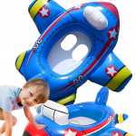 Ujumisr&otilde;ngas istmega lastele, pontoon, t&auml;ispuhutav r&otilde;ngas lennuk