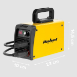 Inverter-keevitusseade Rebel Tools RB-1040, 140 A, MMA, LED-ekraaniga, 230 V