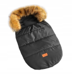 Vankrikott eemaldatava karusnahaga, sobib turvatoolile, kelgule, vankrikorvile, toodetud Poolas