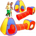 Telk lastele Tunnel Maja Igloo 3in1 Suur Xxxl