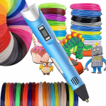 3d-pliiats lastele, maagiline tr&uuml;kkimispliiatsikomplekt + Pla t&auml;idised 510 meetrit