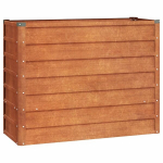 taimekast，&otilde;iepott，lillepott, rooste, 100x40x77 cm, Corten-teras CFE25878