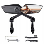 Universaalne jalgratta peegel tahavaatepeegel 360&deg; + v&auml;ike pintsel