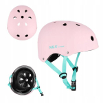 Laste reguleeritava &uuml;mberm&otilde;&otilde;duga kiiver jalgrattale, rulluiskudele Nils, suurus S (52-56 cm)