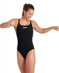 Ujumistrikoo naistele Arena Team Swim Pro Solid Black