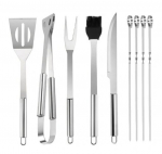 Grillitarvikute komplekt koos kotiga GrillGear, 9-osaline