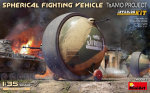 Liimitav mudel MiniArt 40003 Spherical Fighting Vehicle (TsAMO Project) Interior Kit 1/35