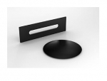 Vann Besco Navia Glam Graphite, 150 x 80 cm, mustade katetega