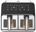 Kahe sahtliga kuum&otilde;hufrit&uuml;&uuml;r BASS BH10881, 9 l, 2500 W, LED-ekraaniga, 10 programmi, vaateakendega