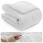 Talvine antiallergiline tekk 160x200 soe tepitud valge Ismet