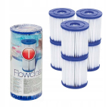 6 tk filter 58093 filtrikassett t&uuml;&uuml;p i bestway pumbale 58381