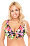 Vivisence 3203 roosa lilled 80D ujumisriided pehme rinnahoidja, 80D