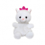 Pehme m&auml;nguasi Aurora Palm Pals kassike printsess 240284B, valge, 12 cm