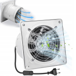 V&auml;ljat&otilde;mbeventilaator 150mm vannitoa vaikne k&ouml;&ouml;gi tualettruum