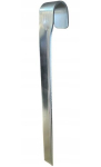 4 x batuudi maasse ankur 43cm, tsingitud