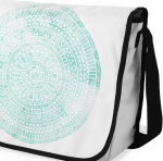 Bonamaison digitaaltr&uuml;kiga messenger-kott musta rihmaga &otilde;pilastele, crossbody kott, messenger-kott, &otilde;lakott lastele, t&uuml;drukutele, poistele, suurus: 29 x 36 cm, mitmev&auml;rviline, messenger-kott