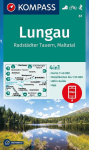 Kompass matkakaart 67 Lungau, Radst&auml;dter Tauern, Maltatal 1:40 000: 4in1 matkakaart, aktiivse giidi ja detailsete kaartidega, sealhulgas kaart v&otilde;rgu&uuml;henduseta kasutamiseks... Kompass rakenduses. Jalgrattas&otilde;it. Suusatuurid.