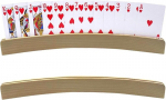 Puidust kaardihoidjad (2 tk) 33 cm, m&auml;ngukaartide jaoks
