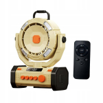 Kerge laeventilaatoriga k&auml;mpinguventilaator telgilamp v&auml;ljas usb laetav ventilaator