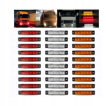 30x Marker Light Truck Auto gabariidituli 6 Led 12v 24v