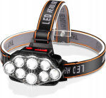 Led laetav pealamp Usb-ga, 4 režiimi Dawinsie