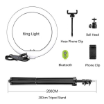 LED r&otilde;ngasvalgusti kontrolleri ja alusega, 26 cm