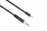 Vonyx CX330-3 kaabel 3,5 mm stereo- 6,3 mm stereo 3 m, CX330