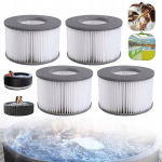 4x filter basseinile Spa Hydromassage Mspa, &uuml;hilduv Mspa mudelitega alates 2020. aastast