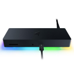 Razer Thunderbolt 4 Dock Chroma - 10 &uuml;hendust, RGB, Must