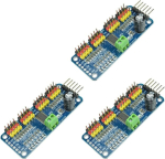 Diymore-iot pca9685 pwm servo mootori draiver 16 kanaliga 12-bitine pwm iic moodul ar-duino robotile, 3 tk