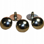 Needid kottidele ja kohvritele, tsink, nikeldatud, 14 mm, komplekt 30 t&uuml;kki